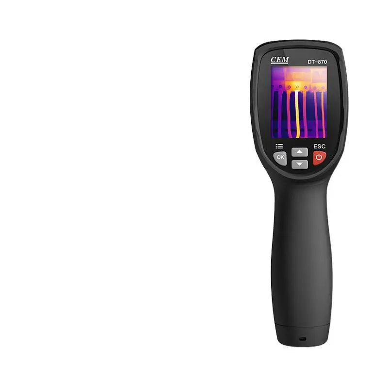 DT-870 Thermal Imager Portable Detector Ultra High Definition Visual Temperature Measurement Thermal Imager