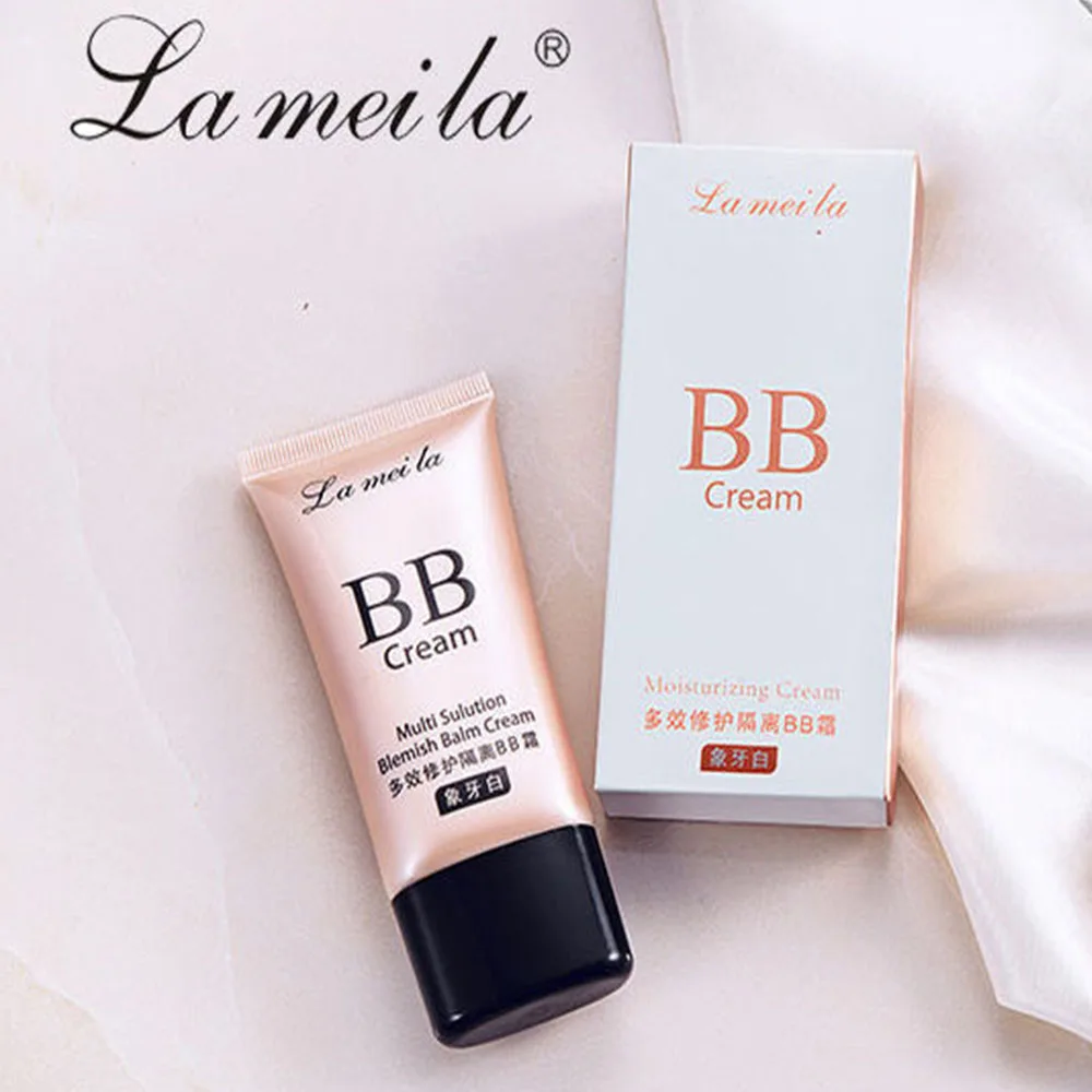 50g Liquid Foundation BB Cream Matte Oil-Control Concealer Base Lighten Skin Cosmetics 3 Colors Optional For Daily Face Makeup