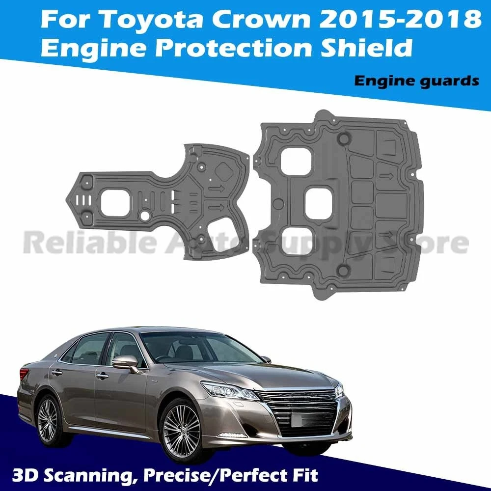 

Прочная термостойкая защитная пластина двигателя под крышкой премиум-класса для автомобиля Toyota Crown 2015-2018