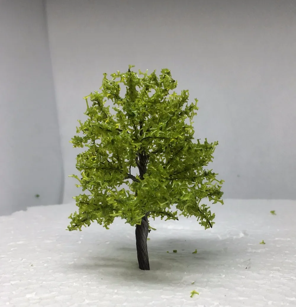 8cm-15cm of miniature tree Height can be customized model architecture model railway layout green landscape scenery train model