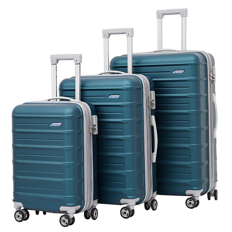 3PCS Luggage Set ABS Luggag Set With Spinner Wheel Family Travel Suitcase Set 20/24/28 Inch Luggage Set