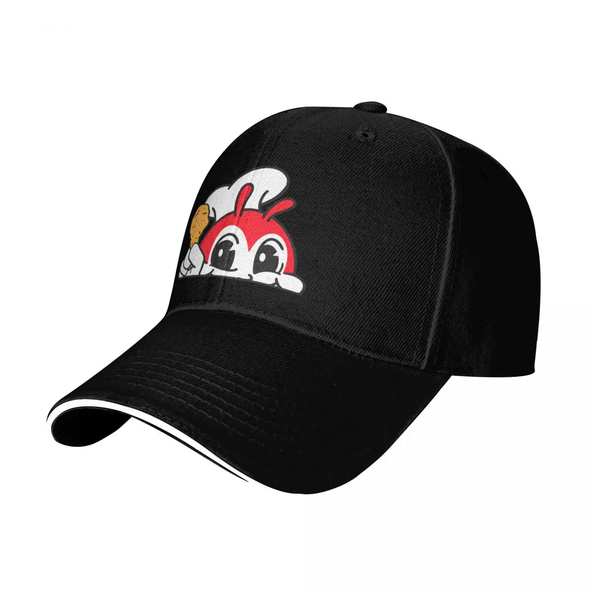 JOLLIBEE PEEKING CUTE CHICKEN JOY FILIPINO STICKER Baseball Cap Gift for Him Her Casual Daily Wear Quick Dry Performance
