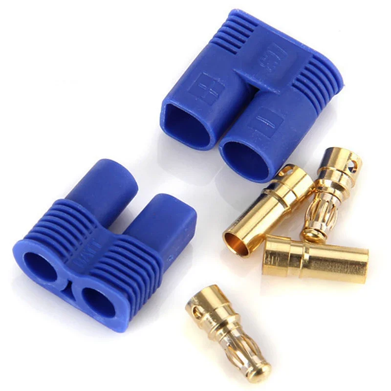 

10 Sets EC3 Connector 3.5mm Gold Bullet Banana Plug Female Male RC ESC LIPO Battery Electric Motor Airplane Quadcopter Parts DIY