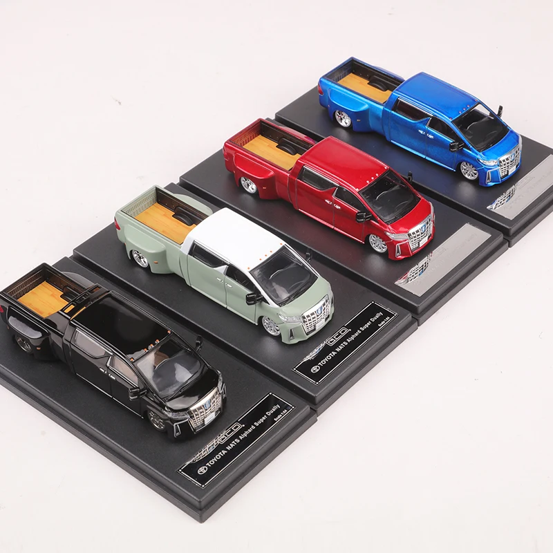 GCD 1:64 NATS Alphard Super Dually Alloy Model Car
