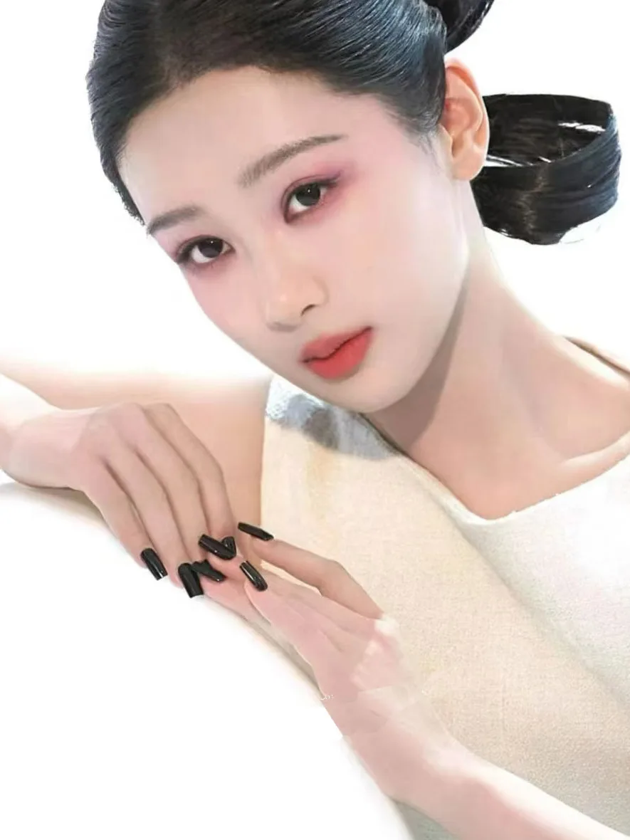 

Yang Zhi Luxury Early Spring Metal Decoration Svel Waist-Cinched ort Umbrella Dr Faionable French Sle High Wai...