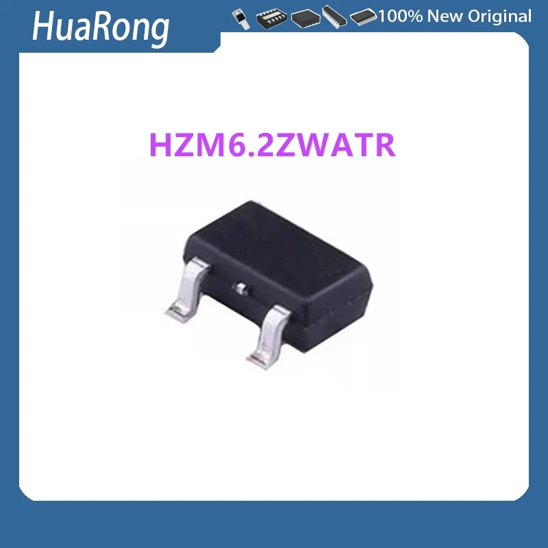 50Pcs/Lot HZM6.2ZWATR HZM6.2ZWA SOT-23