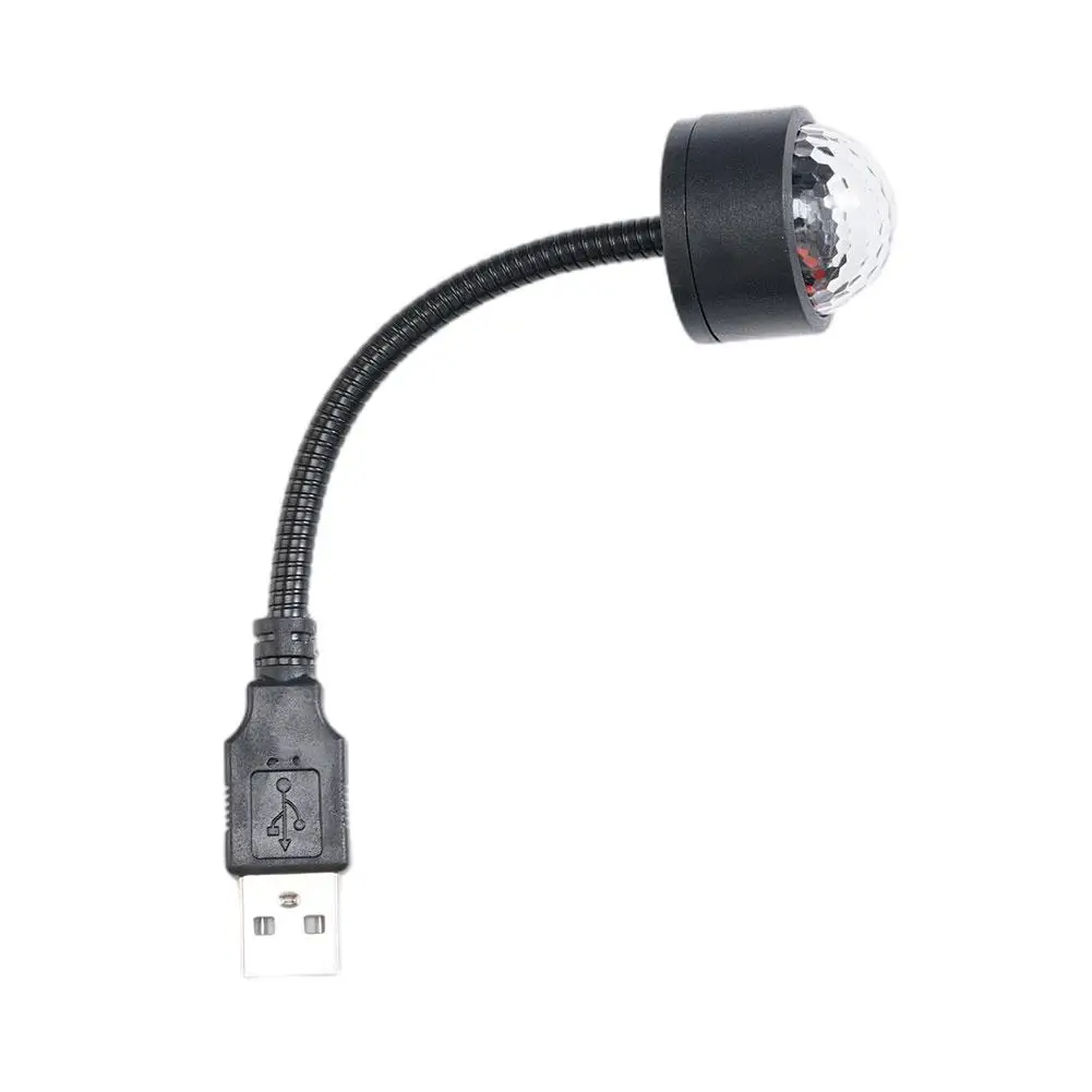 مصغرة LED النجوم الليزر جو المحيطة العارض السيارات ليلة سقف غالاكسي ستار مصباح أضواء USB الديكور الداخلي سيارة جديد T9O7 #5