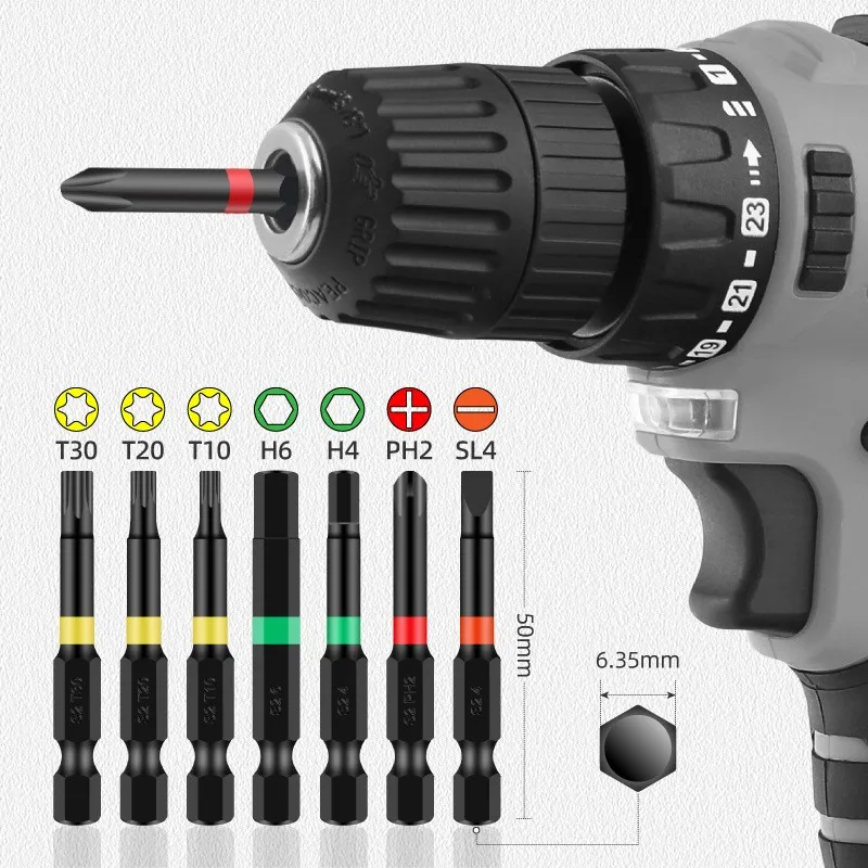 Broken Screw Extractor Slip And Break Thread Extraction Tool 13Pcs With Screwdriver Head Easily Take Out Demolition Tools