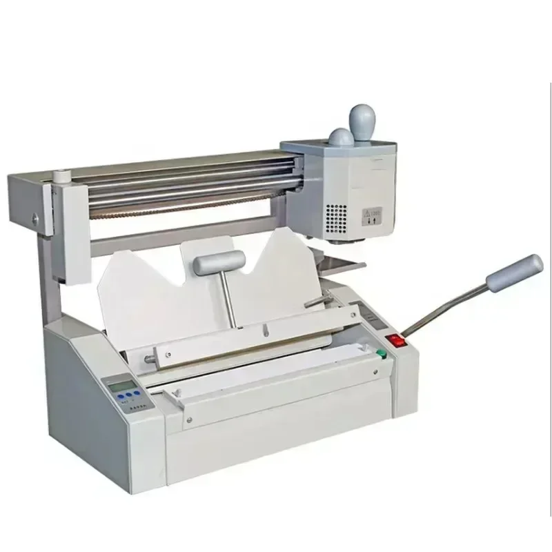 A4 Size Desktop Electric Hot Melt Glue Book Perfect Binding Binder Machine with High Quality