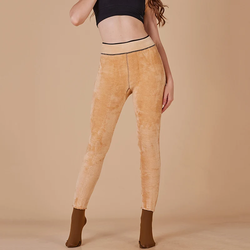 เลกกิ้งกันหนาวแบบหนาพิเศษ รุ่นใหม่ ปี 2025 สำหรับผู้หญิง เอวสูง ยืดหยุ่น กระชับรูปร่าง ถุงน่องกันหนาวแบบเซ็กซี่ โปร่งแสง