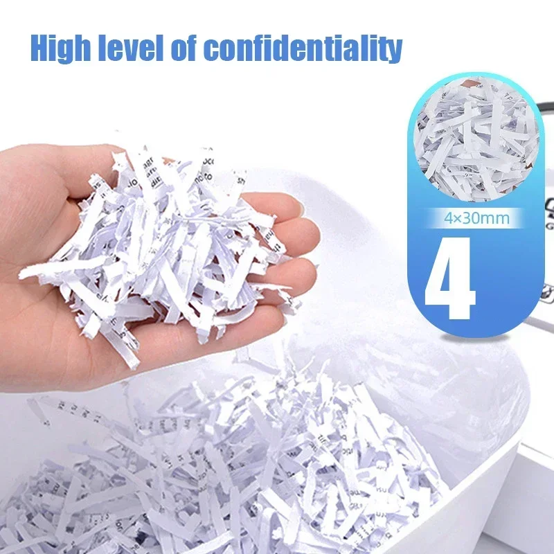 ใหม่ไฟฟ้า 3.5L ขนาดเล็ก 9925 Office Commercial High-power A4 Mini แบบพกพาแฟ้มไฟฟ้า 2 M/นาที/4*30 มม.