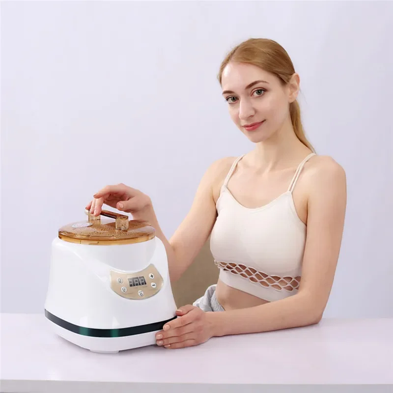 

Sauna Generator Power Steamer Pot 2023 New Style 3L 1.5KW EU US AU UK Plug Home Therapy for Heating