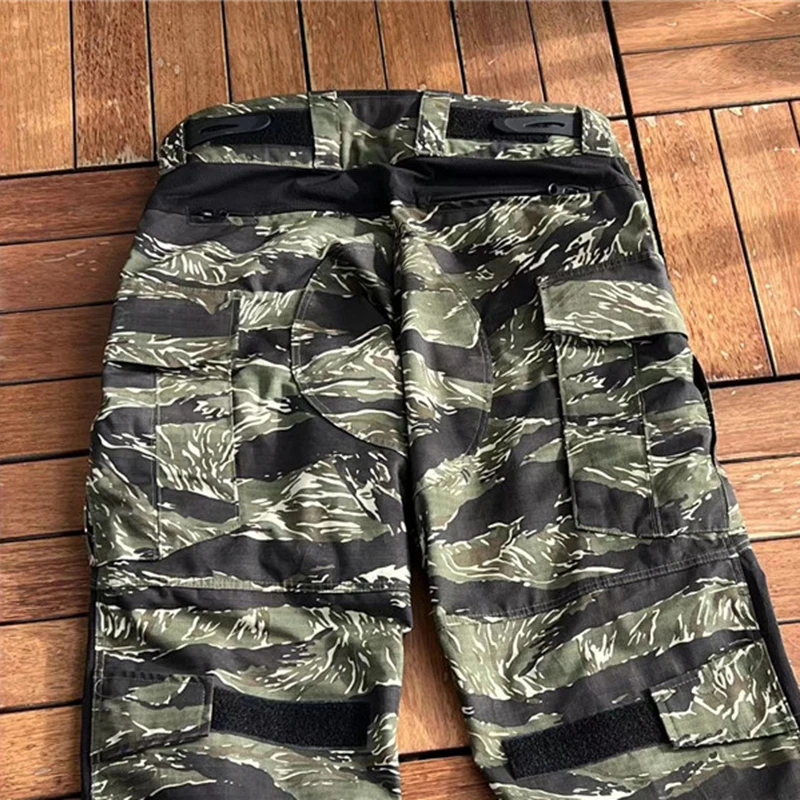 Jungle Tiger Spot Desert Night Camo G3 Tactical Trousers Frog Suit JWD Silver Tiger Spot Tear Resistance Single Pants