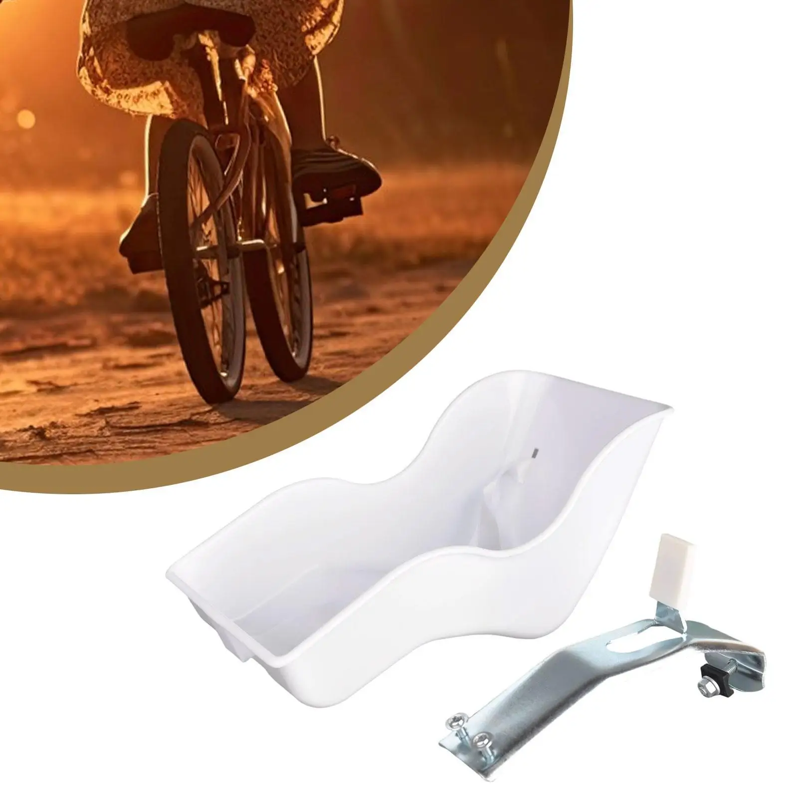Kids Bicycle Doll Seat Carrying Chair Holder, Boys Girls Children Bike Back Stuffed Animal Seat Decoration for Toy view 2