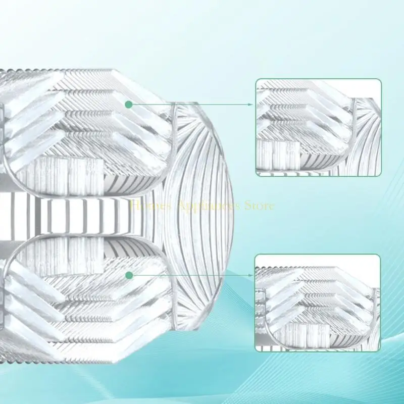 D0AB 360 Автоматическая зубная щетка u -образная замена зубной щетки для головы для взрослых детей