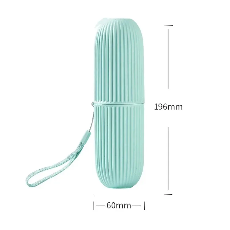 Portable Travel Toothbrush Cup Bathroom Storage Case Toothpaste Holder Box Organizer Bathroom accessories Toiletries Storage Cup