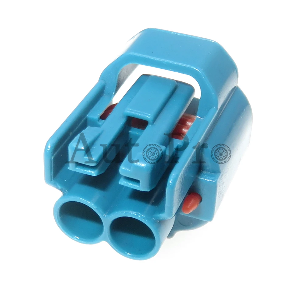 1 Set 2 Hole 6189-0031 AC Assembly Blue Auto Plastic Housing Plug For Toyota Car Canister Solenoid Valve Cable Harness Socket