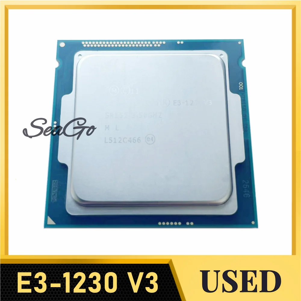 Xeon E3-1230 v3 E3 1230 v3 E3 1230v3 3.3 GHz Quad-Core Eight-Thread 8M 80W LGA 1150