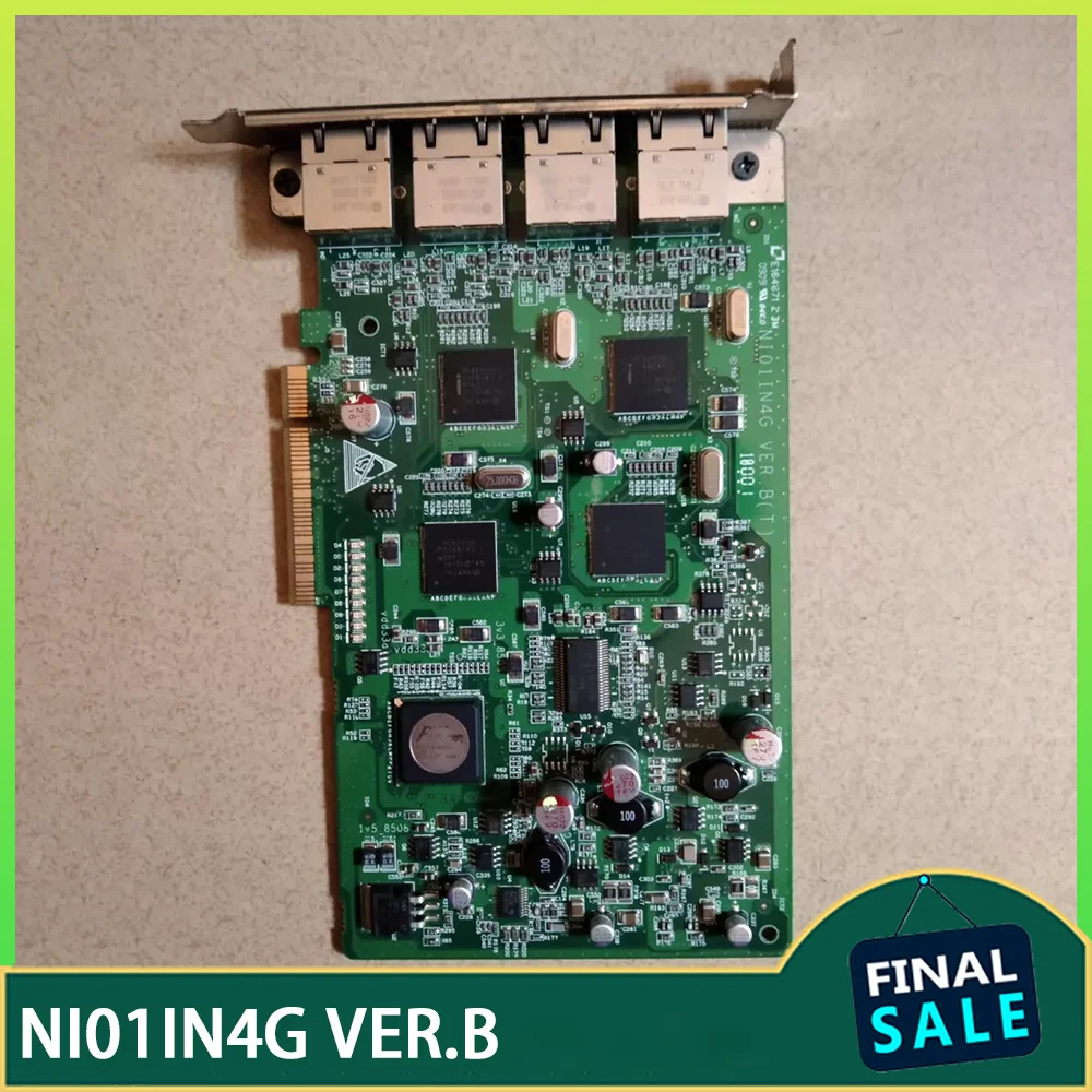 4-port Gigabit Network Device Card E164871 Z-3M NI01IN4G VER.B