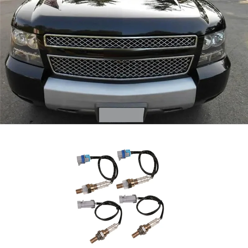 

Strict 4Pcs/Set Up&Downstream Oxygen Sensor 213-4229 213-4230 For Cadillac GMC Sierra 1500 V8 4.8L 5.3L V8 2008-2013