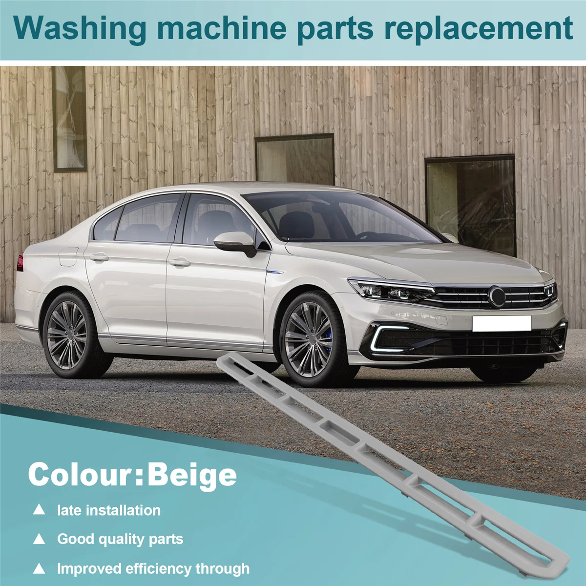 # 69A 自動車部品 & アクセサリー、サンルーフ サンシェード ハンドル クラスプ フォルクスワーゲン ニューパサート グレー、グレー