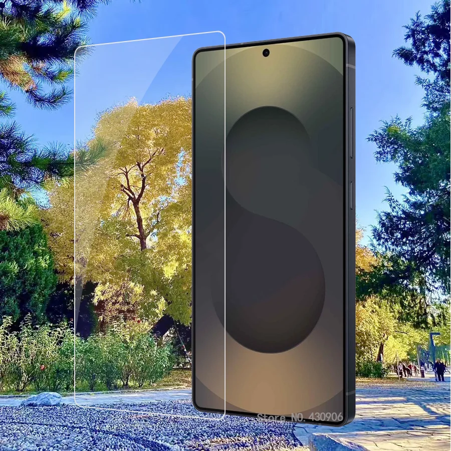 3 ชิ้นสําหรับ Samsung Galaxy S25 Ultra Screen Protector ครอบคลุมคุณภาพสูงโปร่งใสกระจกนิรภัยฟิล์มขอบ 9H