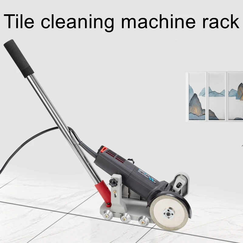 

Tile seam cleaning machine angle grinder electric seam cleaning tile floor tile cutting slotting construction tool