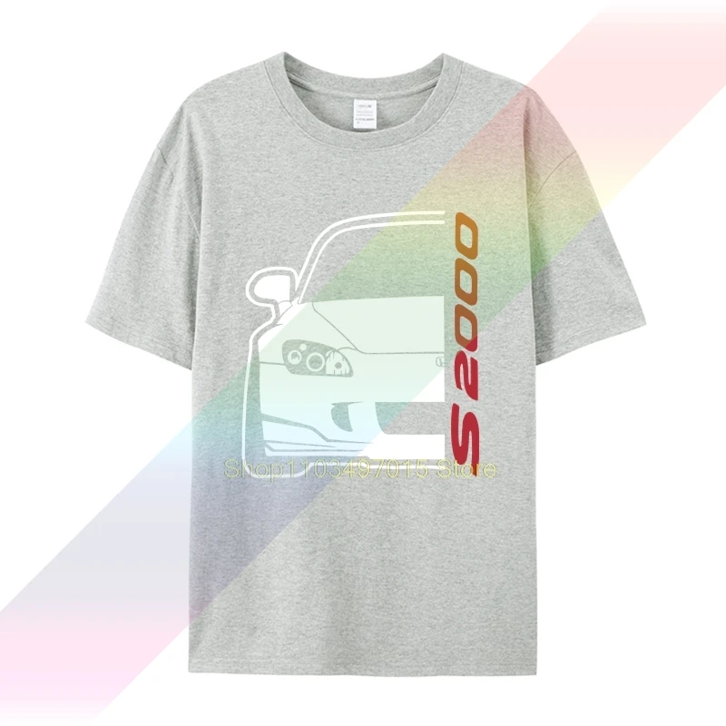 2019 Hot sale Summer Style Japan Vintage Car S2000 T-SHIRT Funny Tee shirt