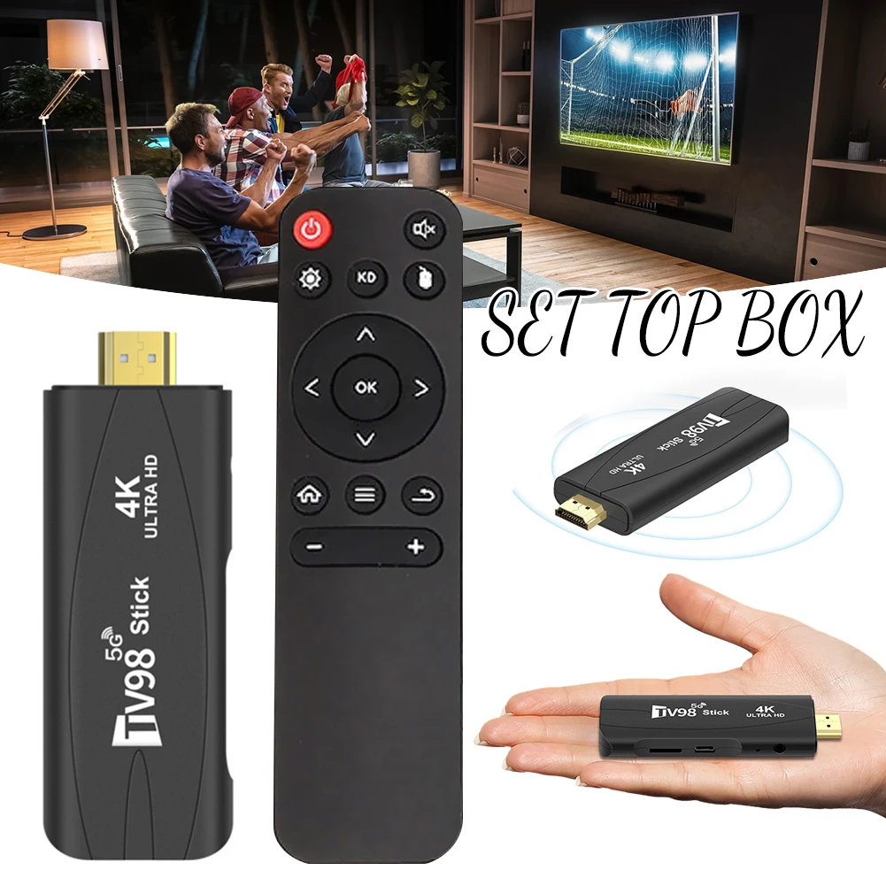 

High Speed Smarts Television Stick Powerful Household Medias Player For Home Bedroom