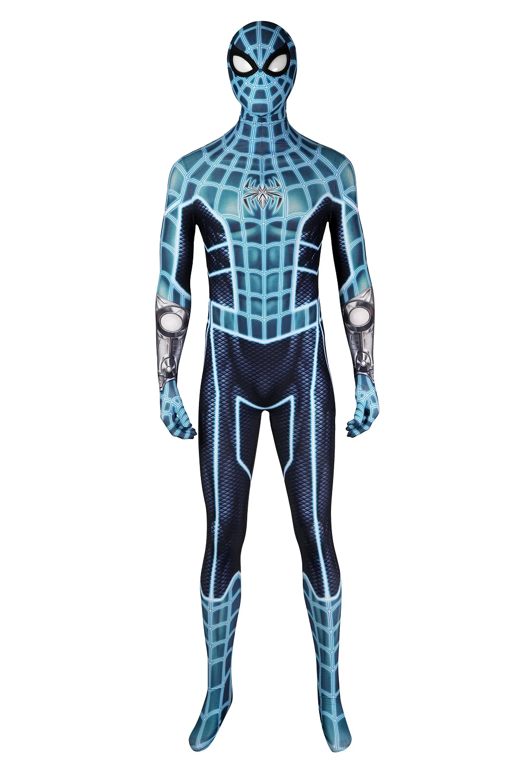 PS5 Spiderman Cosplay Fear Itself Suit Spider Boys Costume Superhero 3D Printed Spandex Halloween Costume Zenzai Suits Adult