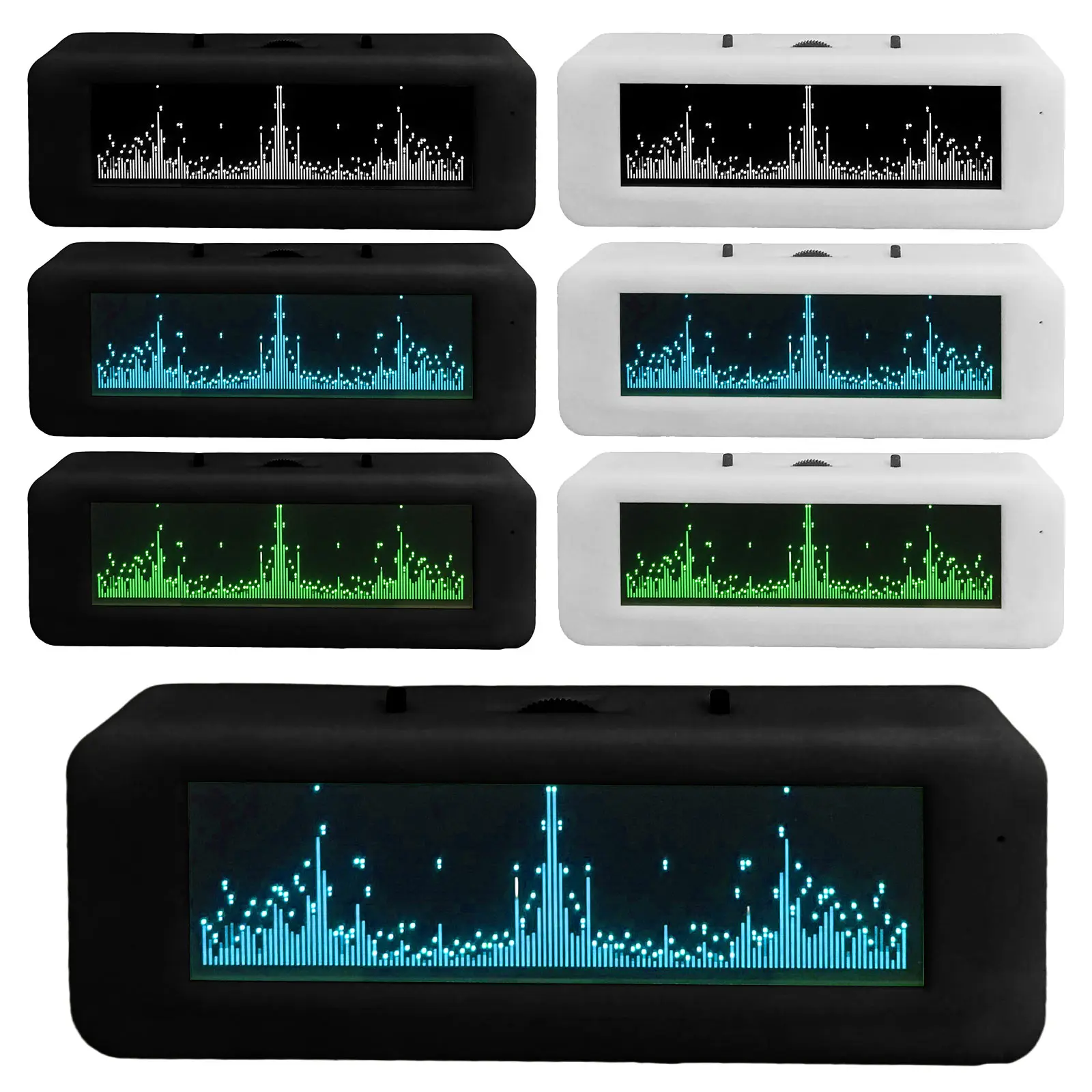 3.12 cal OLED muzyki spektrum wyświetlacz analizator wskaźnik poziomu Audio miernik VU