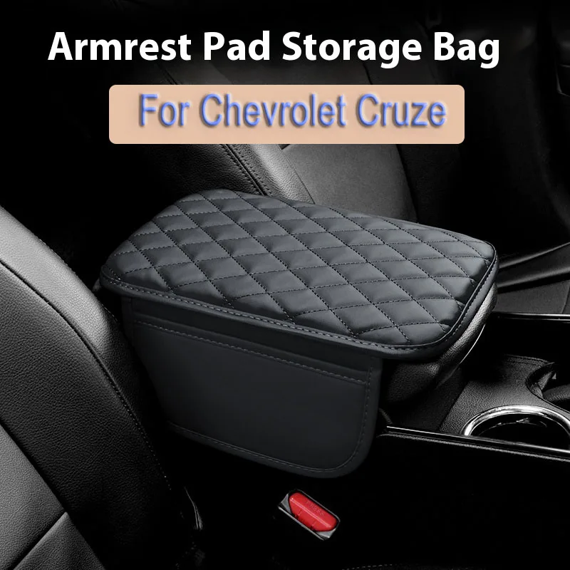 Car Interior Accessories Armrest Box Height Increase Pad Storage Bag Center Console Protector Cover for Chevrolet Cruze