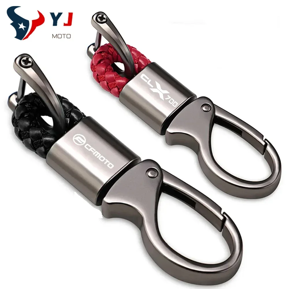 For CFMOTO 400NK 650NK 150NK 250NK 400GT 800MT 650MT CF500 700CL CLX700 Motorcycle Accessories Zinc Alloy Keychain Key Ring