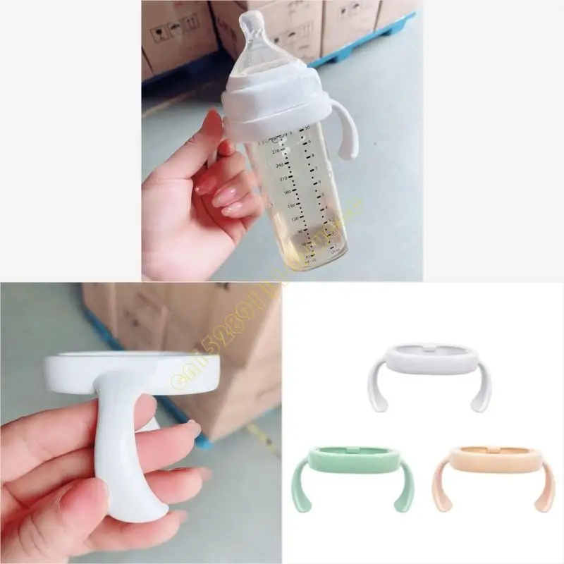 

Square Bottle Handle Anti-Skid Infant Bottle Square Handle for Wide Neck Feeding Bottles Nursing Bottle Accessories DXAD