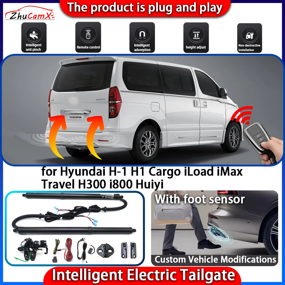

Smart Powered Tailgate System for Hyundai H-1 H1 Cargo iLoad iMax Travel H300 i800 Huiyi Automatic Intelligent Trunk Lift Kit