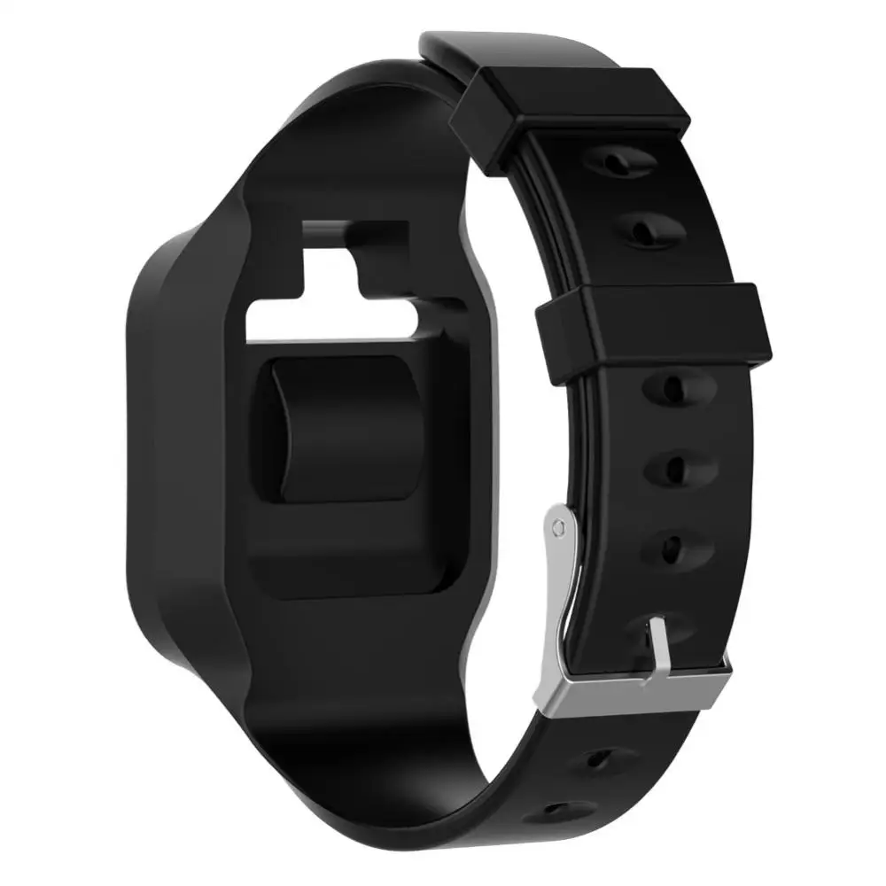 Pulseira de substituição de banda de relógio de silicone ajustável para golf buddy voz 2 gps