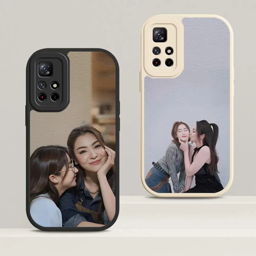 Faye P-Peraya Malisorn Y-Yoko MAISTO Phone Case Lambskin Case For Xiaomi Redmi 8 11 12 T Pro 10 11 12 Poco 11i 12X Ultra