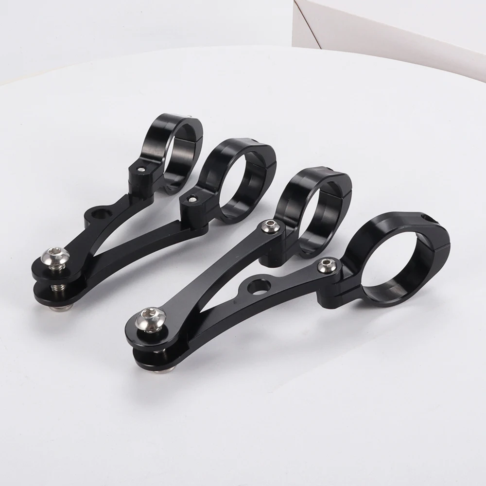 Universal Motorcycle Accessories Spotlight Holder CNC Fork Tube Mount Clamp 39mm-41mm Headlight Bracket