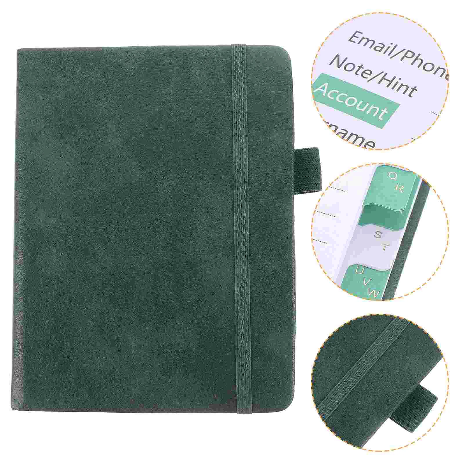 

1 PCS Hardcover Mini Address Book for Phone Numbers Portable Notebook Space Saving ganizer Home Office Essential