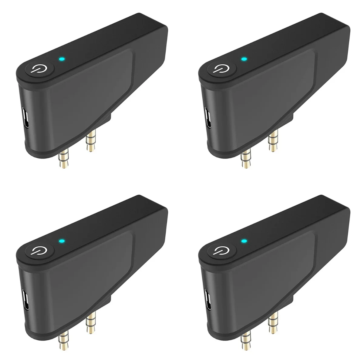 

4X Bluetooth 5.3 Airplane Airline Flight Adapter A2DP Transmitter for Aonic 40 50 Wireless Noise Cancelling Headphones