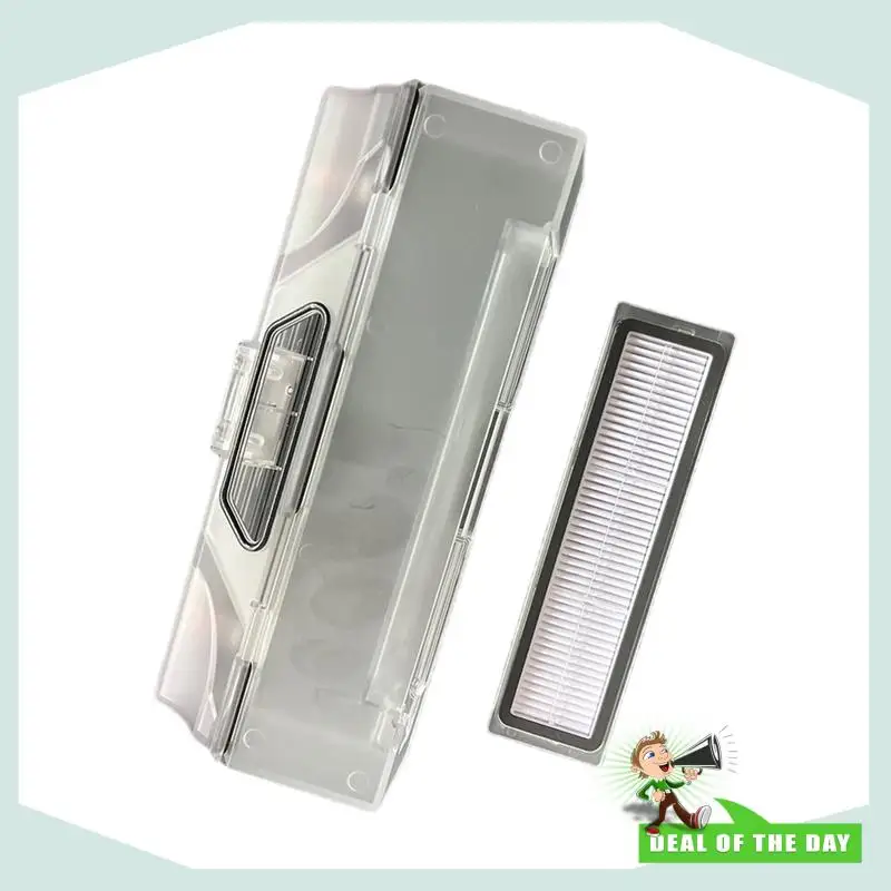 Entrega em 24 horas para dreame bot d9/d9 pro/d9 max/l10 pro caixa de poeira substituição-coletor de pó a vácuo com acessórios de filtros