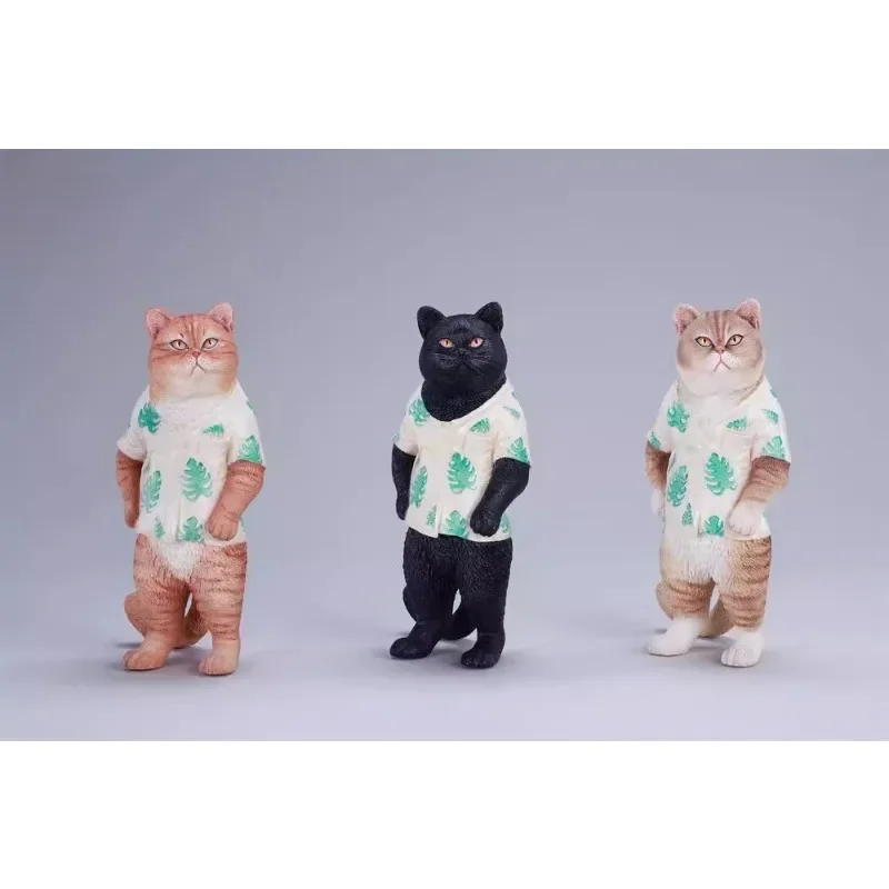 Vorverkauf: Simuliertes Harz-Tropenkatzen-Ständer-Kätzchenmodell im Maßstab 1:6 mit Obststand für 12-Zoll-Actionfiguren-Requisiten-Zubehör