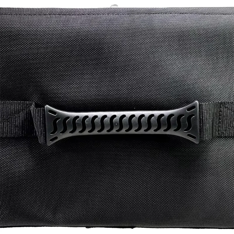 KLQDZMS أكسفورد القماش حقيبة مستحضرات التجميل المرأة ذات سعة كبيرة الجمال مانيكير أدوات 2 في 1 حقيبة مستحضرات التجميل مع عجلات الأمتعة