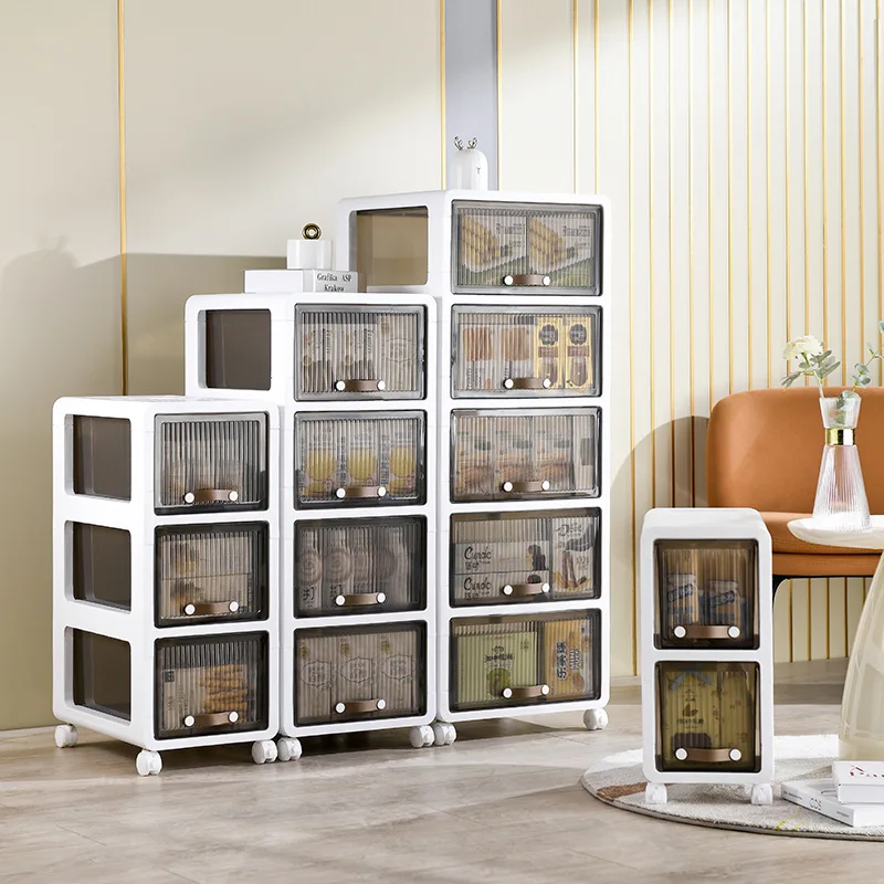 trolley household rack multi-layer removable desk drawer storage cabinet