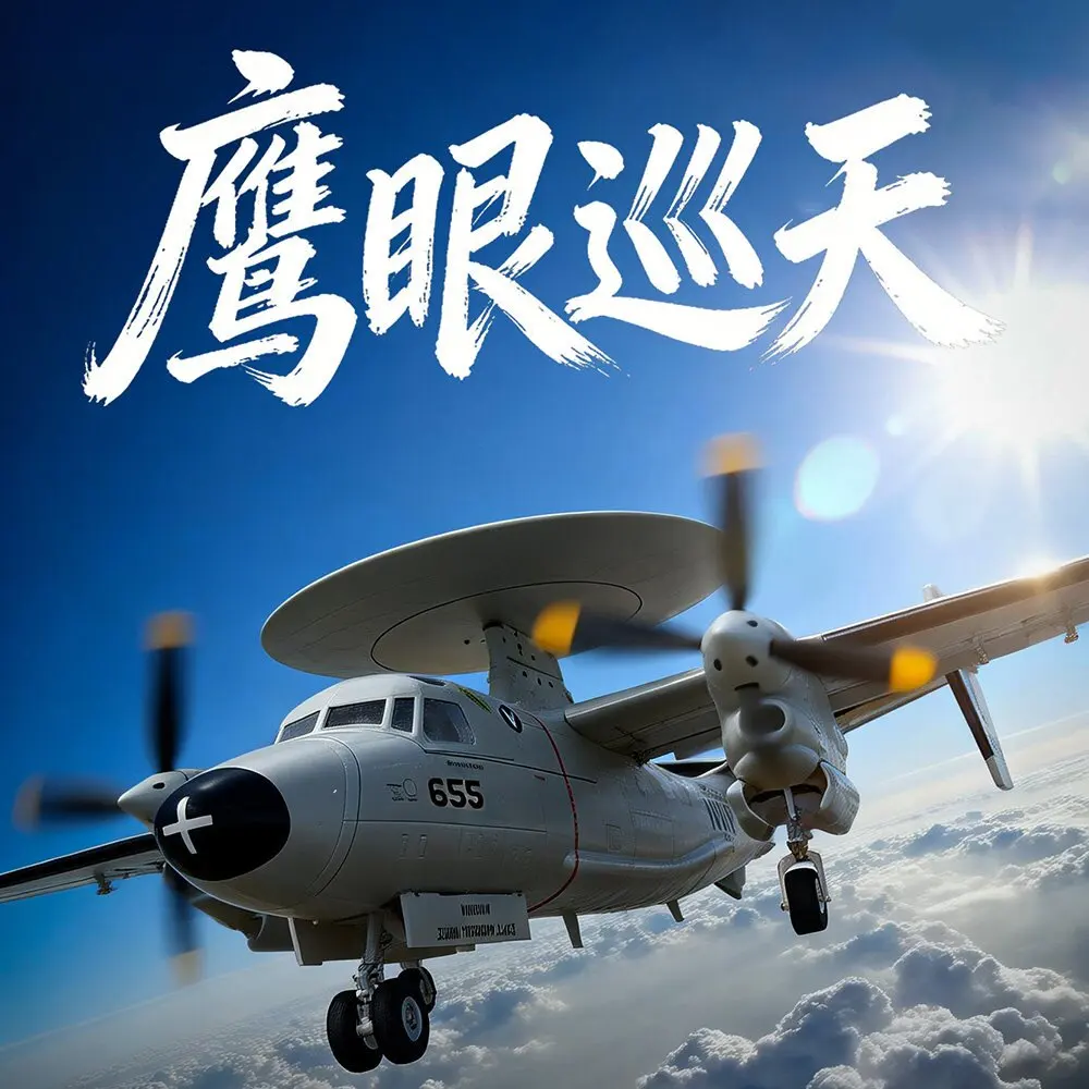 

Радиоуправляемый самолет Dynam RC E-2C Hawkeye, электрическая модель самолета с фиксированным крылом для любителей авиации на открытом воздухе