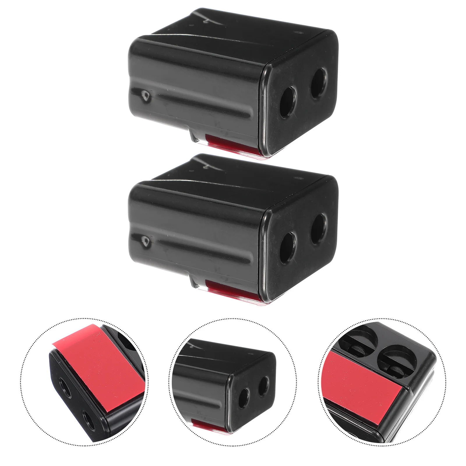 

2Pcs Deer Whistle for Car High Durability Uv Resistant Easy Install Deer Warning Devices Automotive Safety Kit