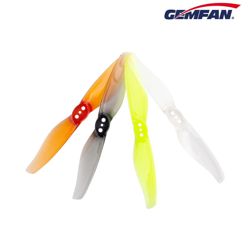 Gemfan-hélice para Dron teledirigido, 4 pares/8 piezas, Hurricane 3018, 1,5mm, 2mm, 3x1,8, 3 pulgadas, cuadricóptero FPV racing, accesorios de