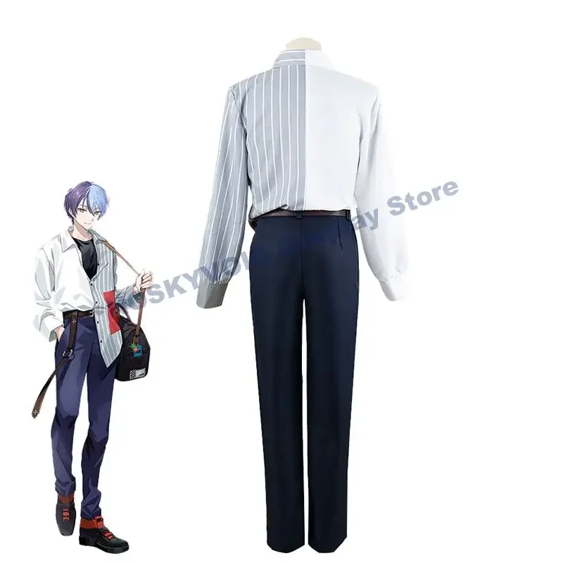 Pjsk Aoyagi Toya ชุดคอสเพลย์ผู้หญิงและวิกผมชุดเครื่องแบบของเล่นสีสันสดใสขนาดผู้ชายและผู้หญิง prsk ไอดอลเสมือน