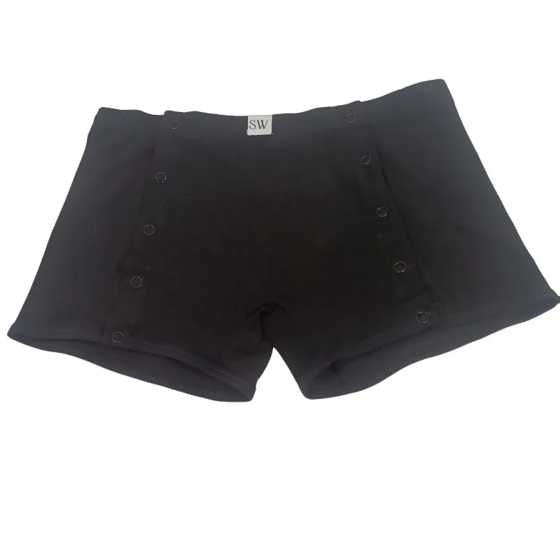 ‌ سهلة ارتداء السراويل المريض بعد الجراحة الانتعاش الثلاثي سراويل داخلية للرجال سلس البول الملابس الداخلية طريح الفراش المسنين الكبار الراحة