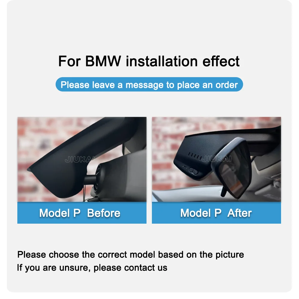 For BMW 3 Series G20 G21 Front and Rear 4K Dash Cam for Car Camera Recorder Dashcam WIFI Car Dvr Recording Devices Accessories